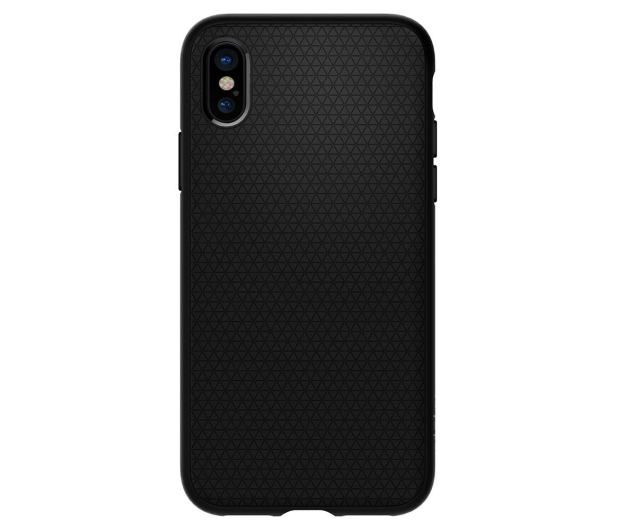 Etui Liquid Air Matte do iPhone X czarne - 386760 - zdjęcie 2